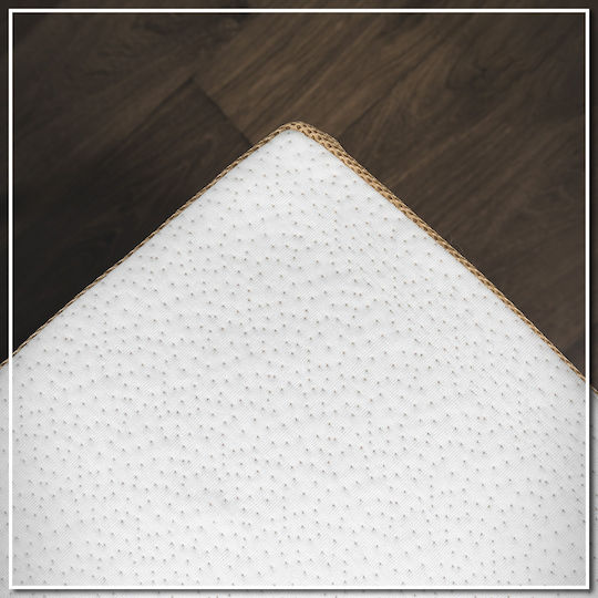 Como felt & wadding producers Mattress Topper Super Double Memory Foam with Bamboo Fibers & Removable Cover 160x200x4cm