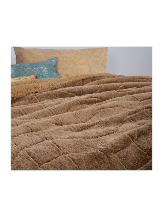 Nef-Nef Homeware Duvet Cover Single 160x220cm District Curry 300 GSMGsm