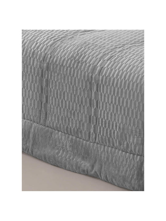 Guy Laroche Duvet Queen 220x240cm Gali Grey 660 GSMGsm