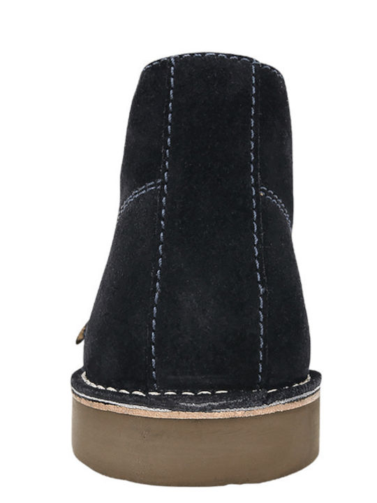 Suede Albastru marin Ghete barbati