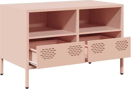 TV-Ständer Metall Rosa M68xB39xH43.5cm