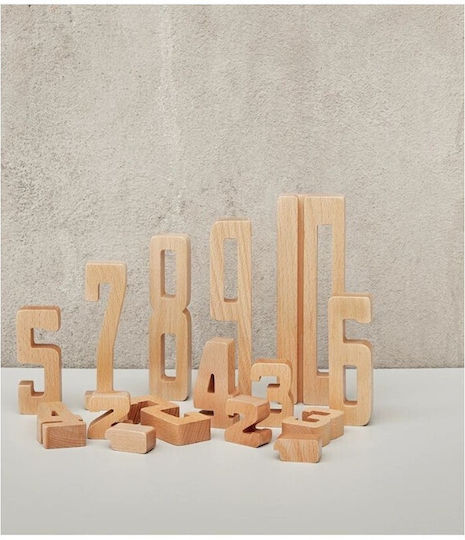 Astrup Educational Game Letters & Numbers made of Wood