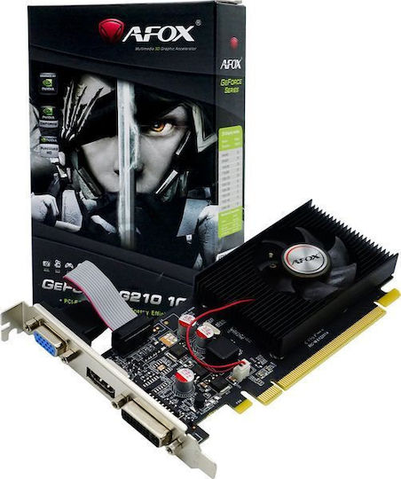 Afox GeForce GT 210 1GB DDR2 V7 Κάρτα Γραφικών