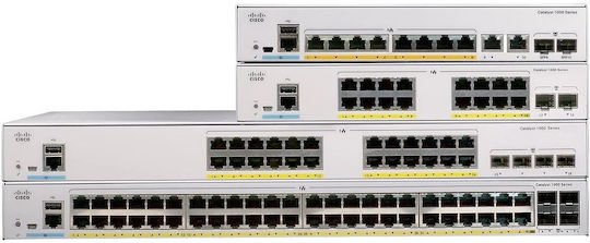 Cisco Managed L2 PoE+ Switch with 8 Gigabit (1Gbps) Ethernet Ports