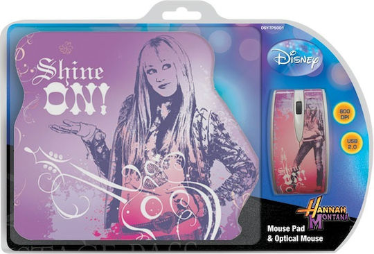Disney Hannah Montana С кабел Мишка Многоцветен