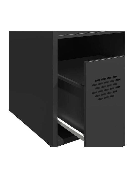 Шкаф Офис Черно 35x39x103.5см