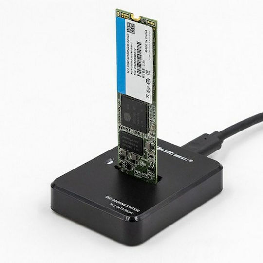 Qoltec Dockingstation Festplatten SATA M.2 (2260)" / M.2 (2280)" mit USB 3.1 Verbindung (50314)