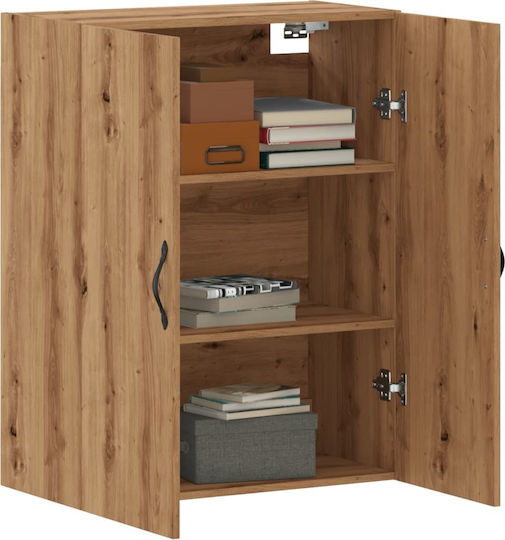 Wand Wohnzimmer Nische aus Spanplatte Artisanae Eiche 69.5x34x90cm