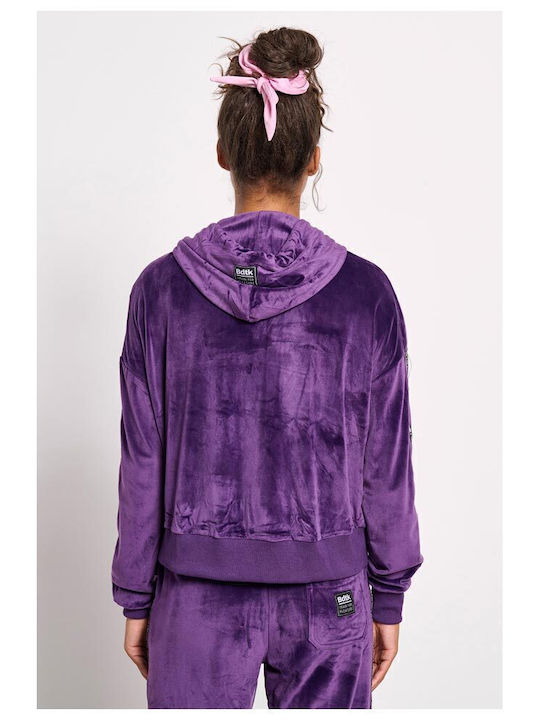 Women's Sweatshirt Jacket Velvet Hooded Morpheus
