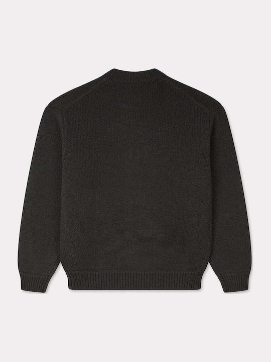 Lucky Tiger Lang Damen Sweatshirt Schwarz