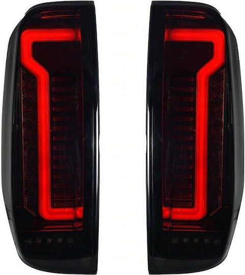 Carner Nissan Navara 2005-2015 LED Taillights Set 2 Pieces