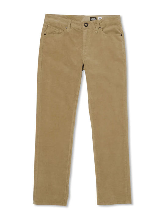 Solver 5 Pocket Corduroy Παντελόνι σε Κανονική Εφαρμογή khaki