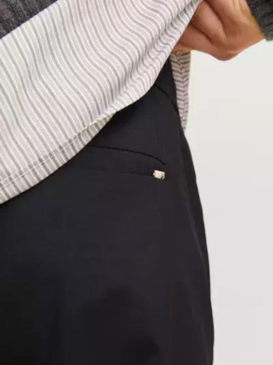 Trousers Elastic in Loose Fit Black