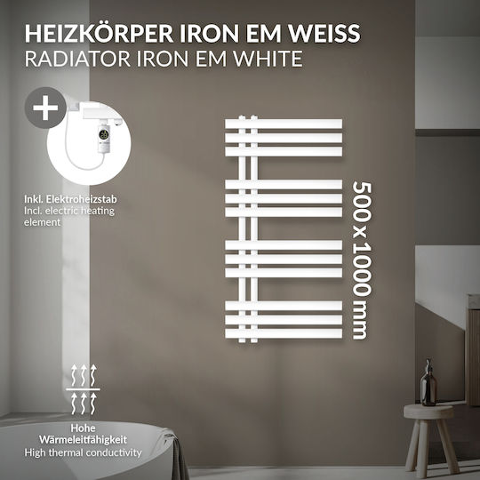 Eisen Em 500x1000 mm Badematte Luxebath