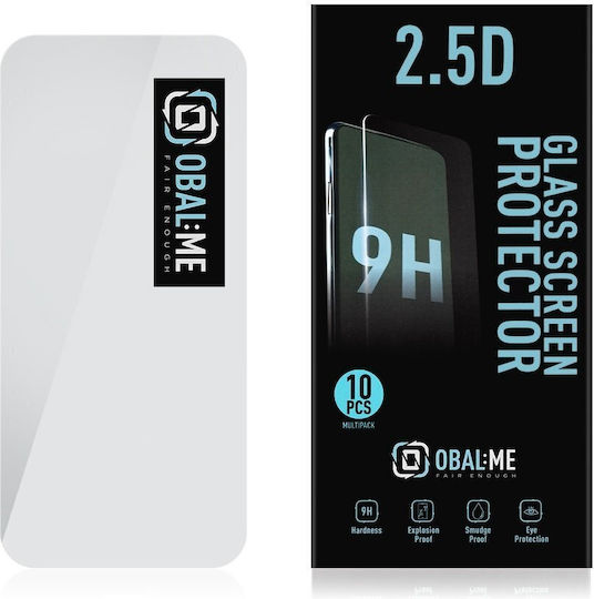 Obal:Me 2.5D Gehärtetes Glas 10Stück (iPhone 17 / 17 Pro / 16 Pro)