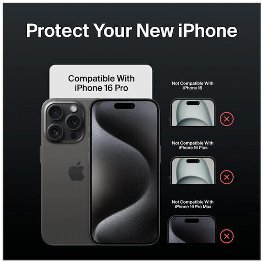 Belkin Privacy Tempered Glass (iPhone 17 / 17 Pro / 16 Pro)