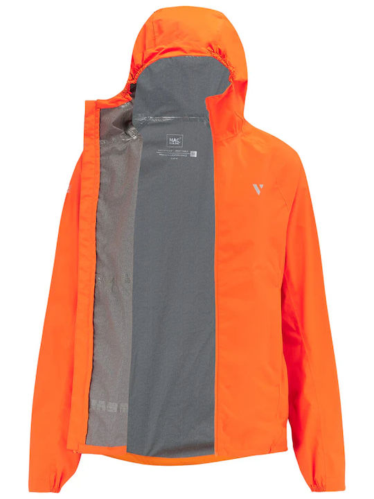 Athletic Jacket Waterproof Neon Orange