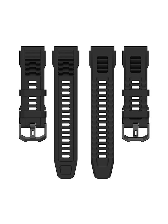 Techsuit Λουράκι Σιλικόνης Γκρι (Amazfit T-Rex Ultra)