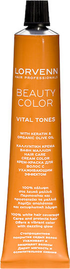 Lorvenn Beauty Color Supreme Reds Боя За Коса 7.47 Русо Медно Кафяво 70мл