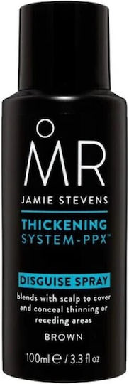 Mr Jamie Stevens Προσωρινή Βαφή Μαλλιών σε Spray Medium Brown 100ml