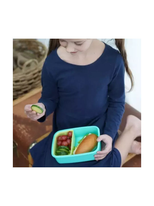 Melii Plastic Lunch Box Blue 880ml