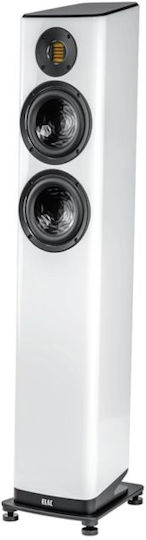 Elac Vela FS407 Paar Hi-Fi Lautsprecher Boden 170W 2.5 Anzahl von Fahrern Weiß