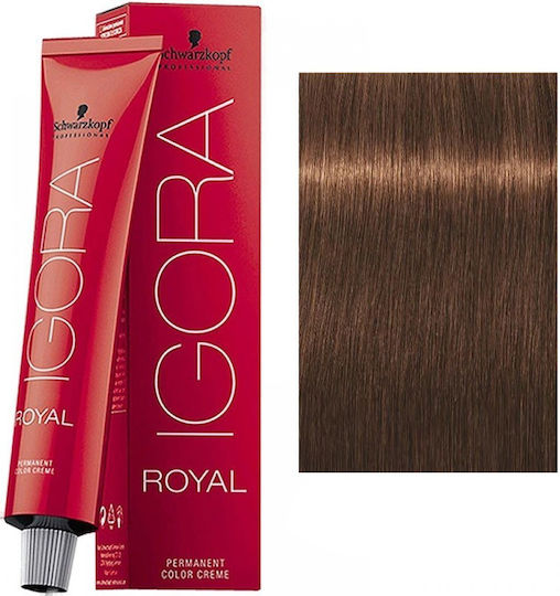 Schwarzkopf Igora Royal Βαφή Μαλλιών 4-6 Καστανό Μεσαίο Μαρόν 60ml 60gr