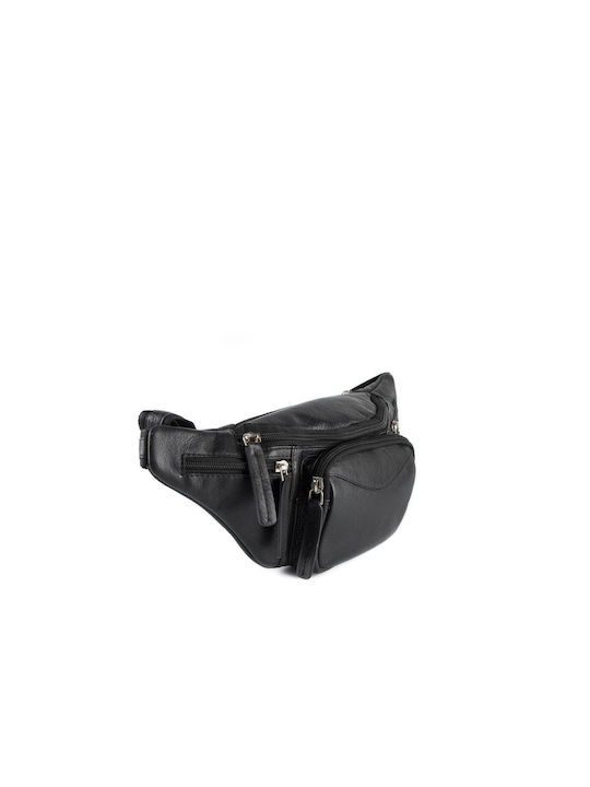 Leather Creations XK Leather Waist Bag Black