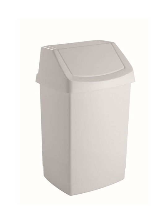 Click-it Trash Bin 9l 22.9x18.9x38.1cm White