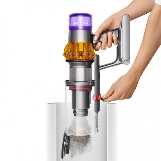 Dyson V15 Detect Absolute Επαναφορτιζόμενη Σκούπα 2 σε 1 Stick & Χειρός 25.2V Χρυσή