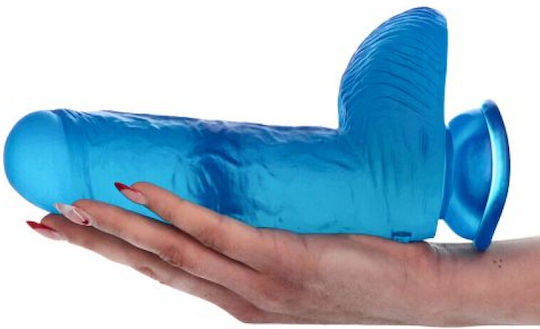 Toyz4lovers Ulisse Реалистично дилдо с Топки и Вендуза Син 22.5см