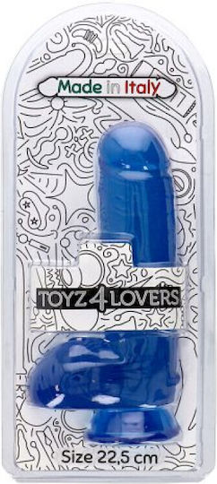 Toyz4lovers Ulisse Реалистично дилдо с Топки и Вендуза Син 22.5см