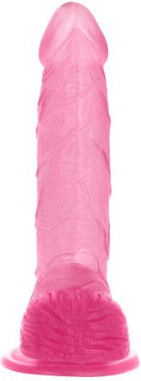 Toyz4lovers Realistisches Dildo mit Hoden und Saugnapf Rosa 24cm