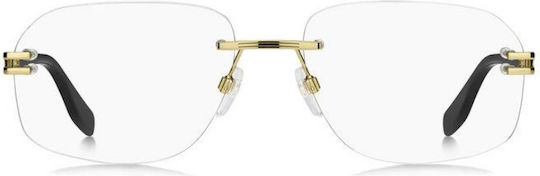 Marc Jacobs Herren Metallisches Brillengestell Gold MARC 750 RHL