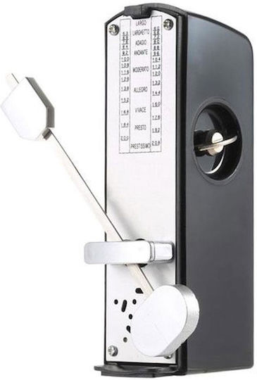 Nikko Μετρονόμος Nikko 306 Mini σε Μαύρο Χρώμα