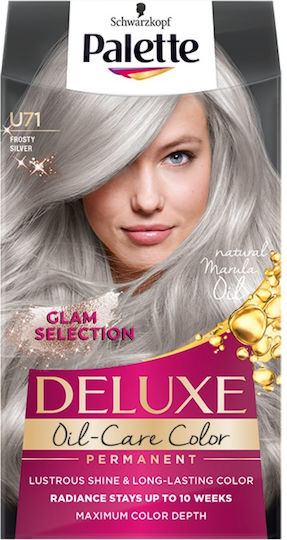 Schwarzkopf Palette Deluxe Hair Dye U71 Frosty Silver 135ml