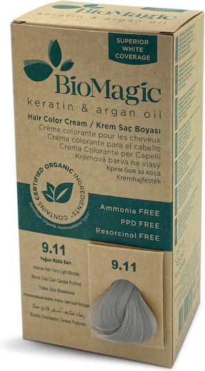 BioMagic Vopsea De Păr 9.11 - Ash Intens 60ml