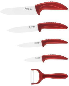 Edenberg Knife Set with Block from Ceramic 6pcs