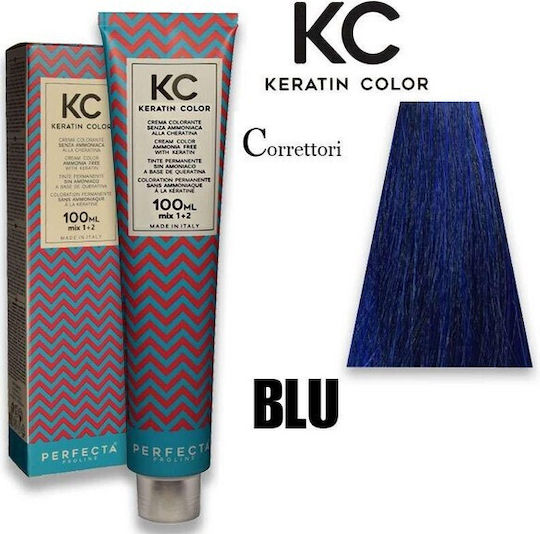 Faipa Perfecta Keratin Color Haarfärbemittel kein Ammoniak Blue 100ml