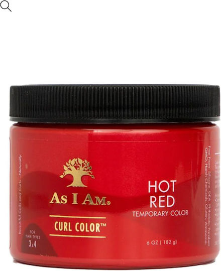 As I Am Προσωρινή Βαφή Μαλλιών Hot Red 182gr