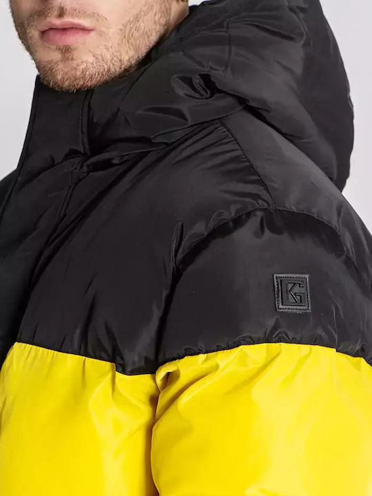 Winter Jacke Puffer Gelb