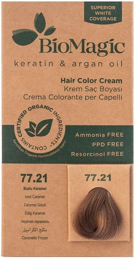 BioMagic Боя За Коса 77.21 - Айсд Карамел 60мл