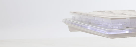 White Shark Tachi Gaming Keyboard with Illuminated keys (English US) Silver / White