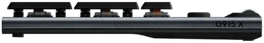 Logitech G915 X Lightspeed Wireless Gaming Mechanical Keyboard with GL Linear switches and RGB lighting (English US)