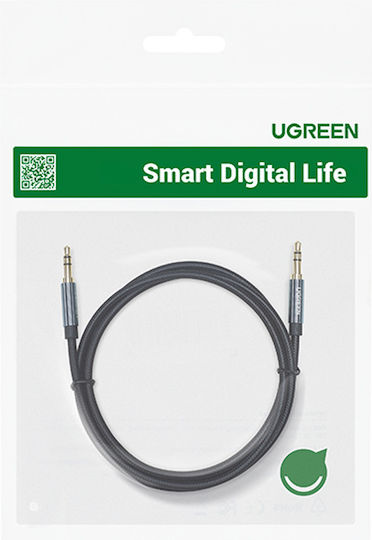 Ugreen Ugreen TRRS 3.5mm Male to 3.5mm Male Audio Cable Blue 2m with Gold Plated Terminals AV112