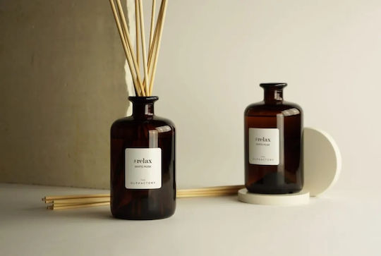 Raumduftstäbchen 500ml Weißer Moschus Entspannungsdiffuser Olphactory