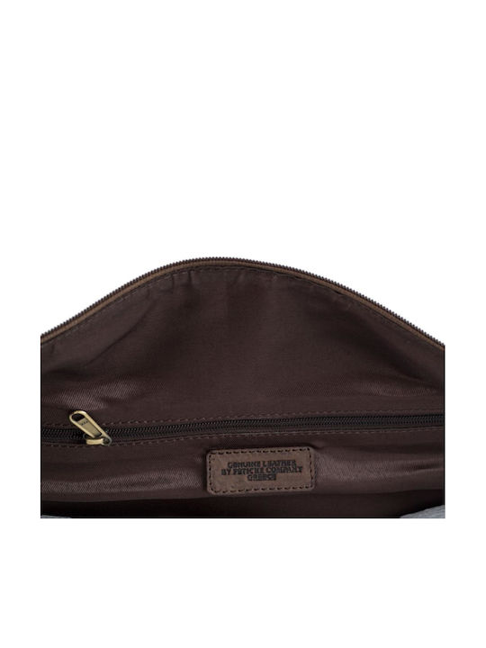 Leder Damentasche Handtasche Braun