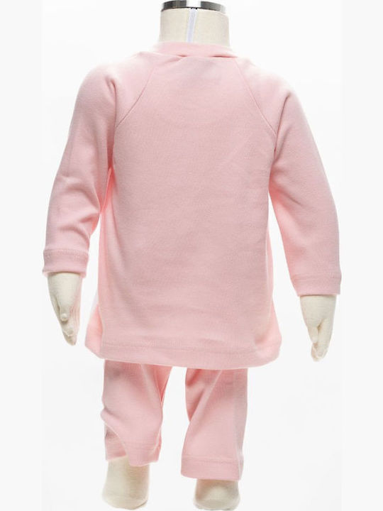 Galaxy Pijama pentru copii De iarnă Pink