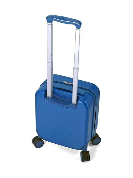 Benzi Cabin Travel Suitcase Hard Blue with 4 Wheels Height 44cm BZ5789
