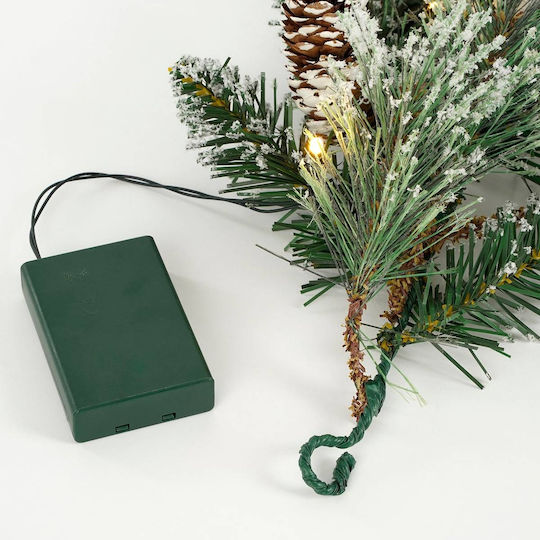 Edelman Weihnachtsgirlande Beleuchtete Grüne Edelman Weihnachtsgirlande Beleuchtete Grüne